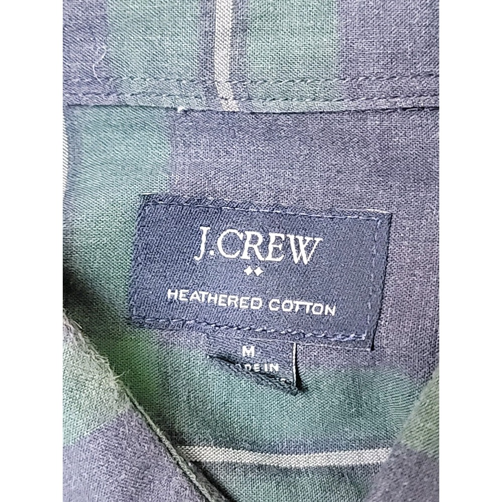 J.Crew Men's M Shirt Lot‎ of 2 Plaid Heathered & Homespun Long Sleeve Casual - Picture 13 of 14